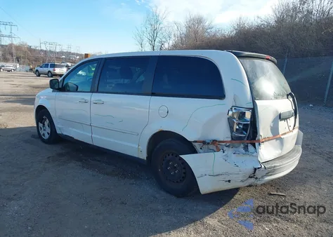 2009 Dodge Grand Caravan Se from USA, damaged, VIN 1D8HN44E39B518933
